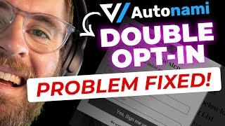 Autonami: Double Opt-in Form - ERROR FIXED!