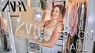 ZARA TRY ON HAUL SUMMER 2020  | NEW IN ZARA HAUL | DRESSES, SHOES, TOPS, TROUSERS & MORE