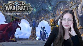 ASMR Exploring the new capital Valdrakken in World of Warcraft Dragonflight