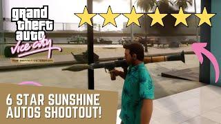 GTA Vice City: Definitive Edition - 6 Stars Wanted Level Sunshine Autos Car Dealership