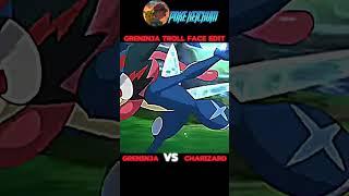 Ash greninja troll face edit || ash vs ALAIN || pokemon#short #attitude