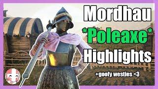 Mordhau Poleaxe Gameplay & Goofs