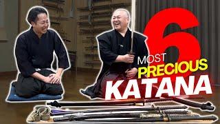 Katana Swordmaster's 6 Most Precious Katana (50+ Year Old Iaitō, 3 Shaku Katana, etc.)