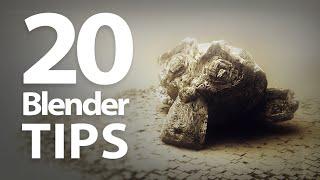 20 Tips That Make Blender EASY! (Beginner Friendly)