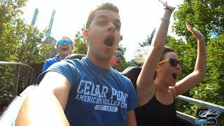 Taylor and Sarah Ride Tremors at Silverwood