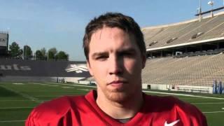 Rice spring drills March 30 Taylor McHargue