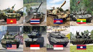 Main Battle Tanks in each country in Southeast Asia️ 2025