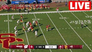 NCAAF LIVE Wisconsin Badgers vs USC Trojans | Week 5 Full Game - 2024 College Football 25