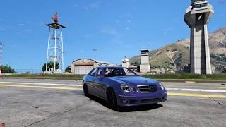 GTA V - Mercedes Benz E63 W211 Walk-around HD (MVGA, VisualV, NVR)