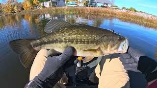 Fall KayakFishing - Sony ECMLV1 Stereo Lav Microphone Testing