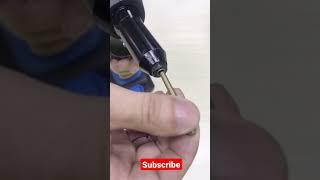 The electric rivet tool can easily break large-size rivets and is convenient to carry and rivets