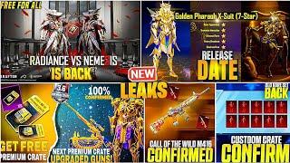 OMG  3.7 NEW PHARAOH MOD IS BACK | NEW ARCANEJESTER X-SUIT IS HERE| NEW CUSTOM CRATEPUBGM/BGMI