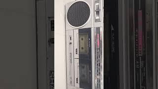 Sharp 4 band Stereo cassette recorder GF -- 450 boombox [9023321435] #shortvideo #viralshots