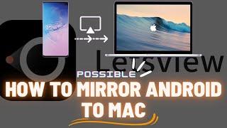 how to mirror android to mac, macbookpro for Free / How to Cast Android Screen on Mac