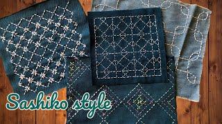 Sashiko-декоративные швы#boro#sashiko#diy