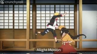 [AMV] Boruto vs Hanabi (alight motion) Presents 