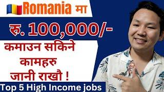 Top 5 High Income Jobs in Romania 2024 | Raisirvlog