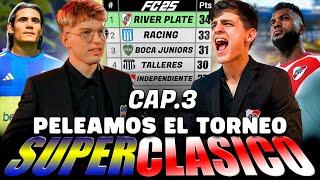 SUPERCLASICO, me ENFRENTO al BOCA de DAVO | TERMINA la LIGA | Modo Carrera con River en FC25 Cap. 3