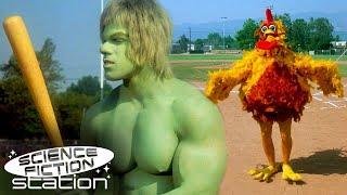 Hulk Plays Baseball! | The Incredible Hulk | Science Fiction Station