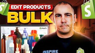 How to BULK EDIT Products on SHOPIFY Like a Pro!