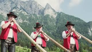 Ebbser Alphornbläser - Auf der Alm (Offizielles Video)