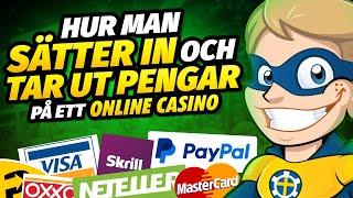 Insättningar Och Uttag På Online Casino️(Komplett Guide)