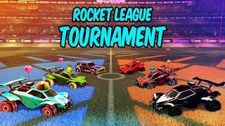 Teo and the guys play in a Rocket League tournament