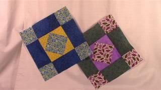 Block 2 Novice Beginners Sampler Quilt 2019 - learn how to make a quilt