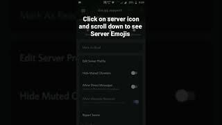 How to get a emoji name of a server in Discord Mobile #roduz #discord #howto #how #emoji #name