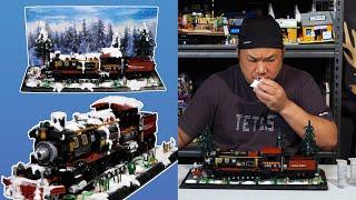 Snow Country Train Diorama | Woma Brick Review C0377