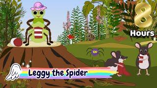 Sleep Meditation for Kids | 8 HOURS LEGGY THE SPIDER | Sleepy Story for Children