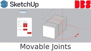 SketchUp Extension: Movable Joints - how to configure joint