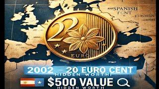 Unlocking the Hidden Worth of the 2002 20 Euro Cent Coin! Coins worth money