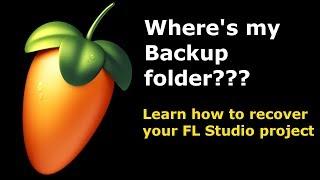 FL Studio 20: How to recover projects using backup files after a crash