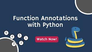 Mastering Function Annotations in Python!  #PythonAnnotationGenius #CodeWithClarity