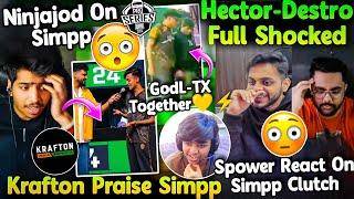 Ninjajod On Simpp 1v5 Hector Destro Full Shocked GodLike TX Together Krafton Praise Simpp