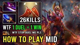 ULTIMATE 7.33 LC MID  1 Duel  =1 Win Max Duration Fast Hand Brutal Hit Like a Truck Dota 2