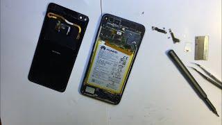 Huawei honor P8 Lite 2017 - разборка, чистка от влаги / disassembly, moisture cleaning