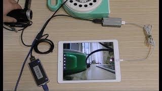 Use hdmi capture card to be let iOS as a camera Monitor