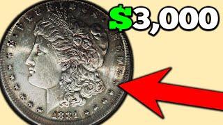 RARE 1881 Morgan Dollars Worth Money! Silver Morgan Dollar Coin Errors