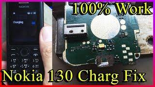 Nokia 130 RM-1035 Charging ways solution 100% Work