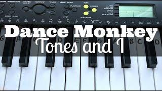 Dance Monkey - Tones and I | Easy Keyboard Tutorial With Notes