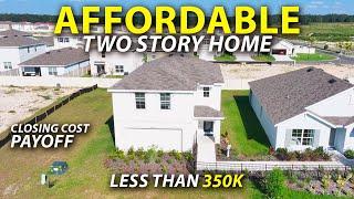 Touring a BRAND NEW Twoi Story Home | Perfect Location close to Orlando Florida