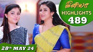 Iniya Serial | EP 489 Highlights | 28th  May 2024 | Alya Manasa | Rishi | Saregama TV Shows Tamil