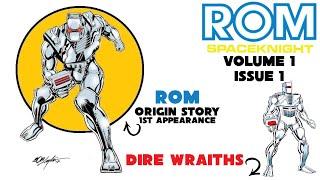 Rom The Spaceknight Volume 1 Issue 1 Marvel Comic Book Summary: Evil Dire Wraiths ROM Origin Story