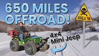 Will the MINI JEEP make it to AREA 51? Ep1: The build and start.