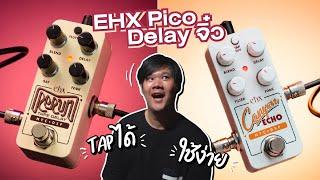 Delay จิ๋ว ใช้ง่าย ที่ึควรมีติดบอร์ดไว้ | EHX Pico Delay Rerun Canyon Echo