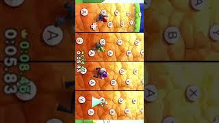 Mario Party The Top 100 - Peak Precision (Mario vs Luigi vs Waluigi vs Rosalina) (マリオパーティ) #Shorts