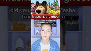 Do you believe this crazy theory? Masha is the ghost? #mashaandthebear #cartoon #shorts