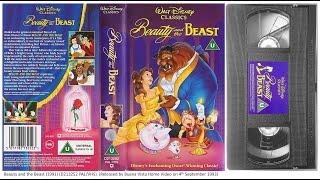 Beauty and the Beast 1991 film (4th September 1993) UK VHS